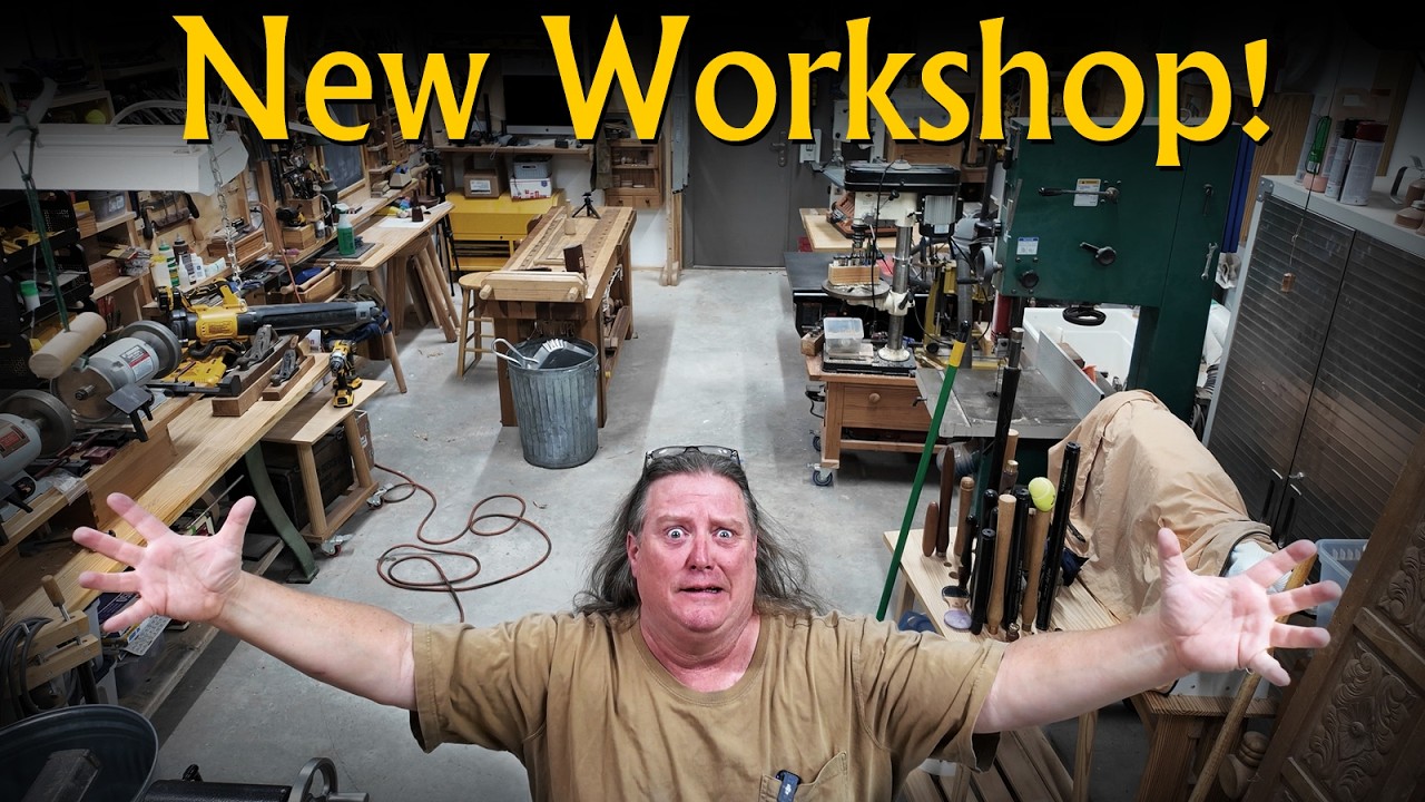 New Workshop - The Moving Begins.... - YouTube
