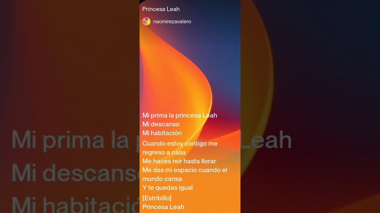 PRINCESA LEAH❤️
