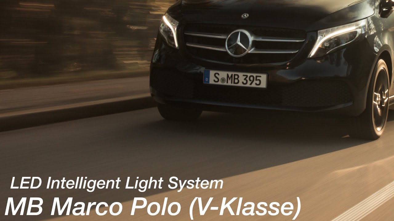 Mercedes-Benz Marco Polo: LED Intelligent Light System Test [4K] -  Autophorie Extra - YouTube