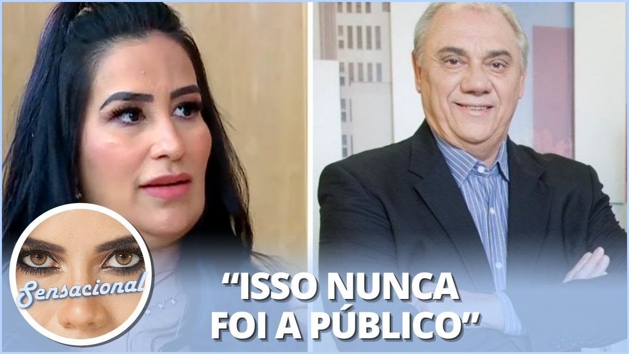 Fabíola Gadelha relembra atritos com Marcelo Rezende: “Nem sempre foi maravilhas”