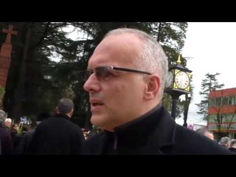 ზუგდიდში ზვიად გამსახურდიას ხსოვნას პატივი მიაგეს