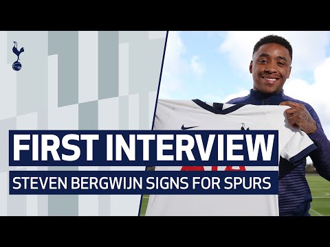 FIRST INTERVIEW | STEVEN BERGWIJN SIGNS FOR SPURS