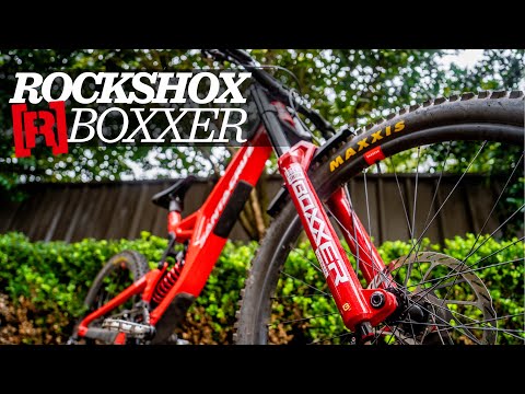 Checking out the newest RockShox Boxxer DH fork