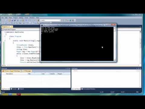 Regular Expressions With Mike McMillan - (Chap 4 / Sec 3) - Modifying Text