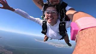 Alyssa Skydive over the Outer Banks