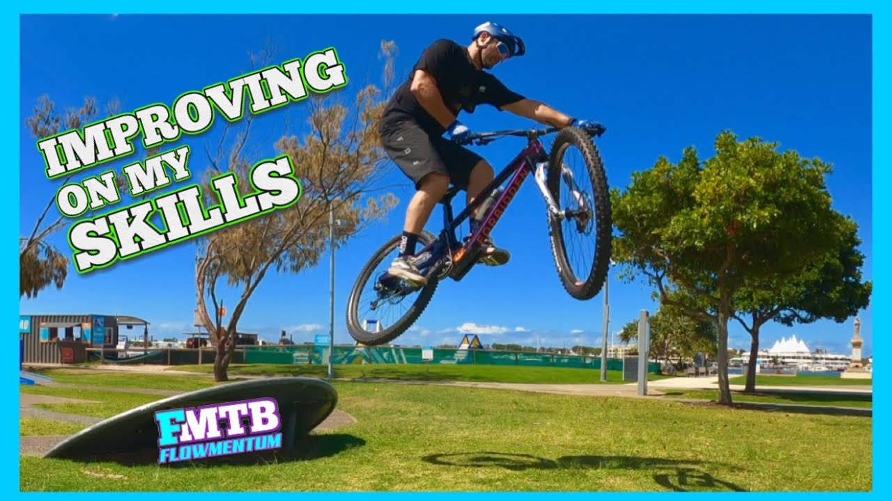 I LEARNT SO MANY NEW MTB SKILLS - RIDING STREET IS HARD TO BEAT - Gold Coast Australia.
