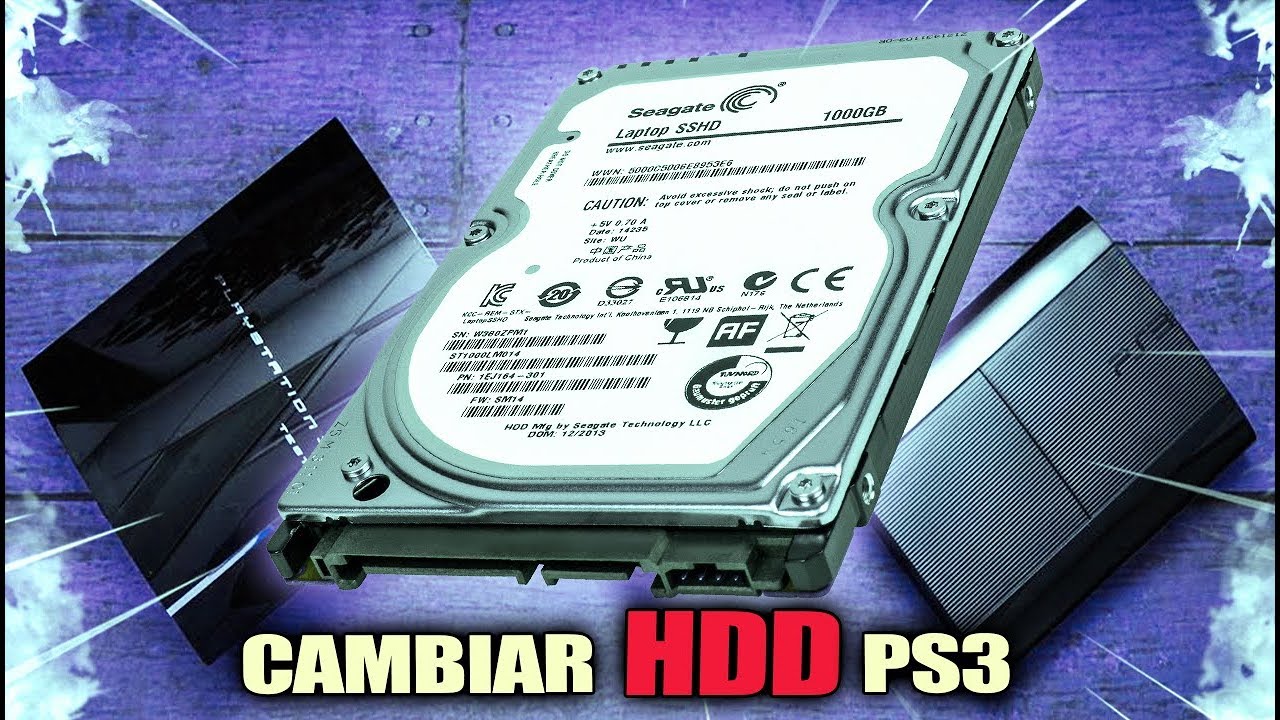 Discriminación sexual mentiroso resistirse Cambiar disco duro PS3 | Como cambiar el HDD de Playstation 3 por uno más  grande | Resubido 2018 - YouTube