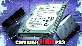 Cambiar disco duro PS3 | Como cambiar el HDD de Playstation 3 por uno más grande | Resubido -
