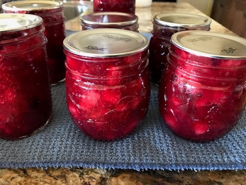 Canning Cranberry Rum Sauce