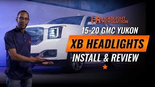 256% Brighter Headlights for your 2015 - 2020 GMC Yukon Morimoto XB LED Headlight Install and Review