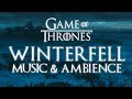 Game of Thrones Music &amp; Ambience | Winterfell Snowfall at Dusk