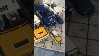 Rally wrc Renault turbo 5 subaru impreza y Toyota súpra castrol modelismo a escala