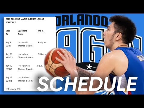 Magic Summer League Roster KAI SOTTO | ORLANDO MAGIC NBA SUMMER LEAGUE SCHEDULE - YouTube