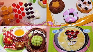 4 DIY Candy All Popin Cookin Candies Sweets Party, Donuts, Bakery, Crepe [ASMR] 포핀쿠킨 스위츠파티, 팡야상, 크레페
