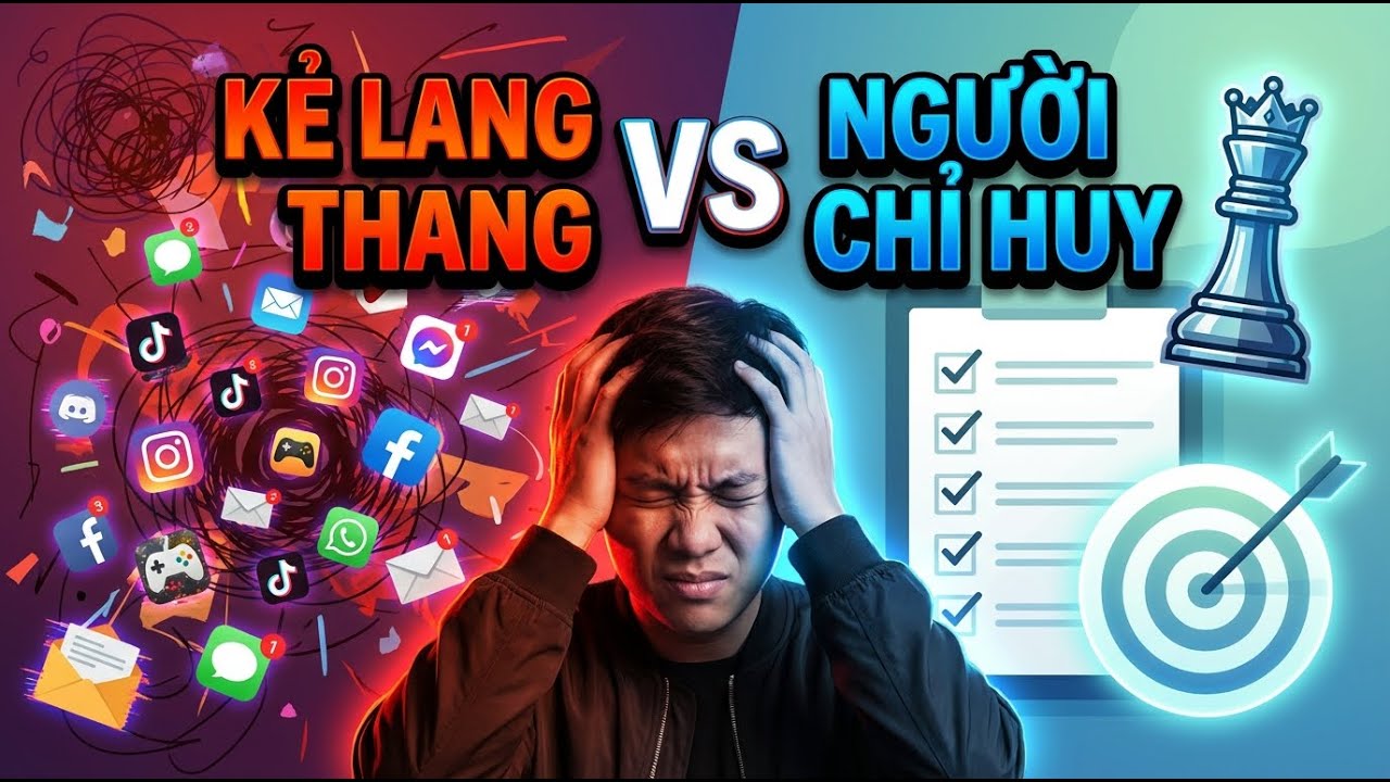 Sự chú ý là đơn vị sống: Ngừng làm nô lệ cho sự xao nhãng