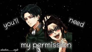 Levihan Doujinshi You Need My Permission