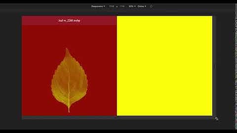Responsive Images with WebP
