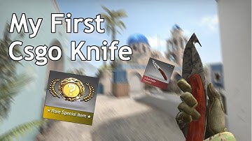 My First Ever CSGO Knife (Gut Knife)
