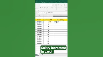 Excel tips | Excel Interview Tips | #short #viralvideo | Salary Increment