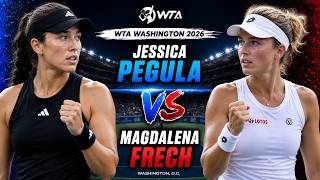 Jessica Pegula vs Magdalena Frech Highlights | WTA Washington 2026 HD