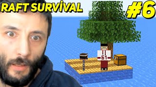 Raft Survi̇val Mi̇necraft 6.Bölüm
