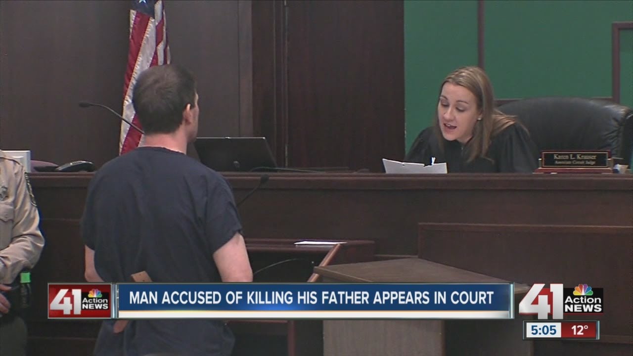 Man accused of killing his father appears in court - YouTube