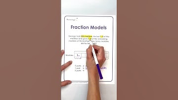 Word Problem Wizardry: Singapore Math Fractions Bar Model #fraction #singaporemath
