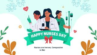 Happy Nurses Day Messages and Wishes Video screenshot 4