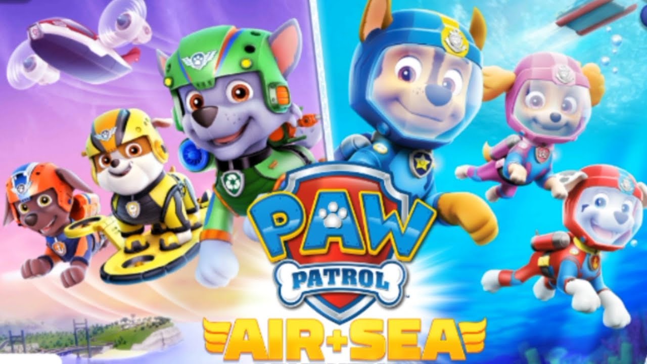 paw patrol tv show characters Paw Patrol Air and Sea Adventures Nick Jr. Game Video