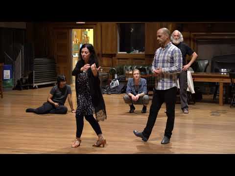 Dartmouth Tango Class on "Giros" (turns) with Mariano Logiudice & Guillermina Quiroga
