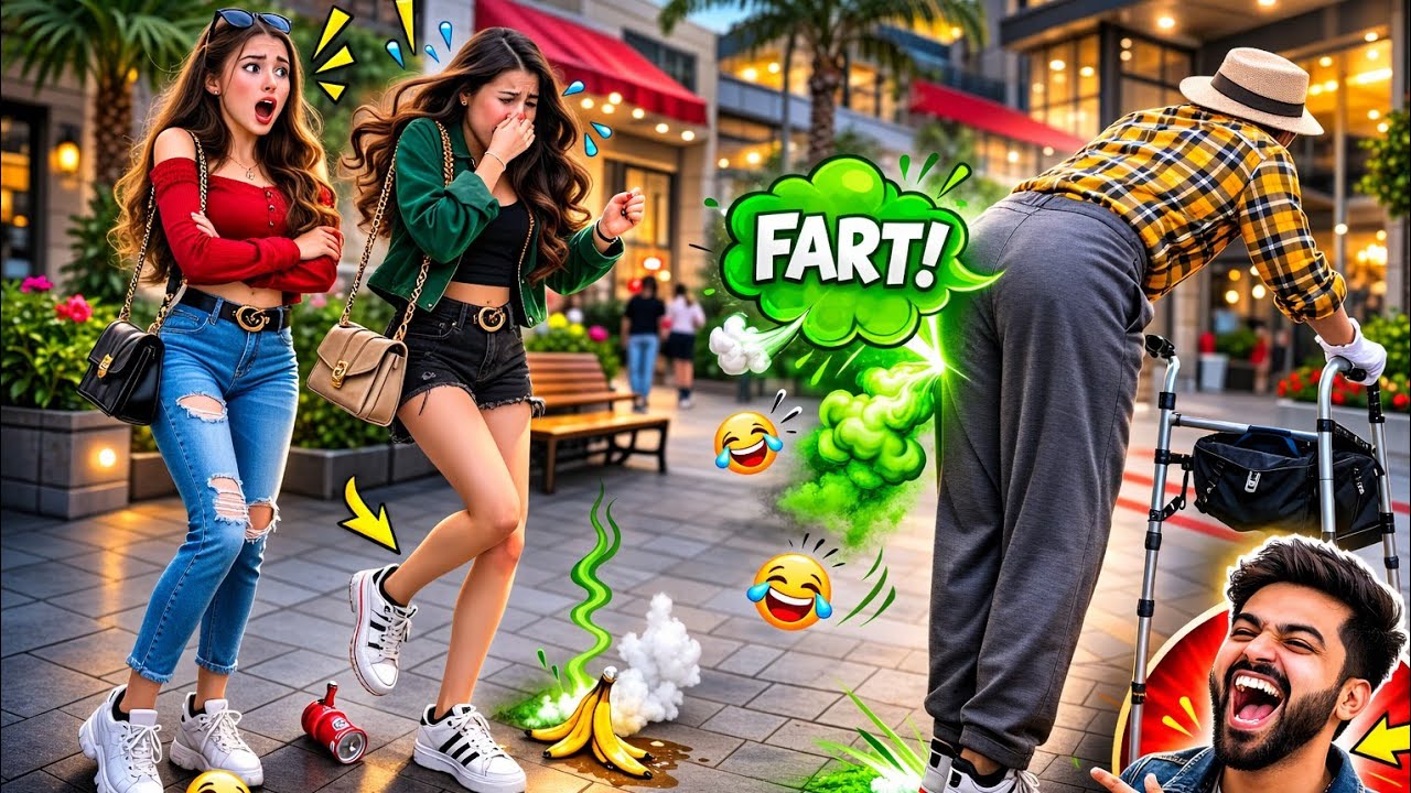 People Couldn't Handle This 😷 Public Prank 😂@loughBite9t 