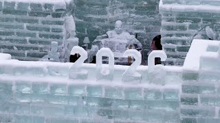 The Ice Palace looms over Saranac Lake