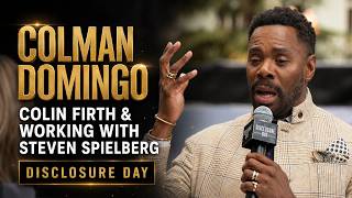 Colman Domingo Talks Disclosure Day, Colin Firth & Working with Steven Spielberg | ScreenSlam