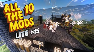 Mob Masher Loot Drop Setup - ATM10 LITE #15 - Minecraft Modpack