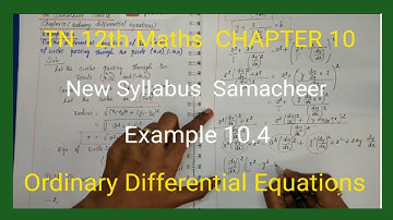 Class 12 | Chapter 10 Example 10.4  | TN New Syllabus | vrrmathstuition |