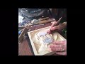 Carving an icon (St. Nicholas)