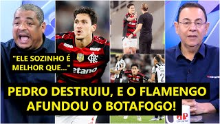 HOJE FICOU PROVADO MERMAO O Flamengo tem VITORIA sobre Botafogo com SHOW DE PEDR