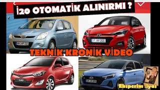 İ20 OTOMATİK ALINIR MI ?  TEKNİK VE KRONİK VİDEO.#hyundai #hyundaii20 #dct