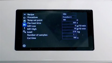 Polymer Analysis Using ASTM/ISO Method A Testing and the Dynisco LMI5500 Melt Flow Indexer