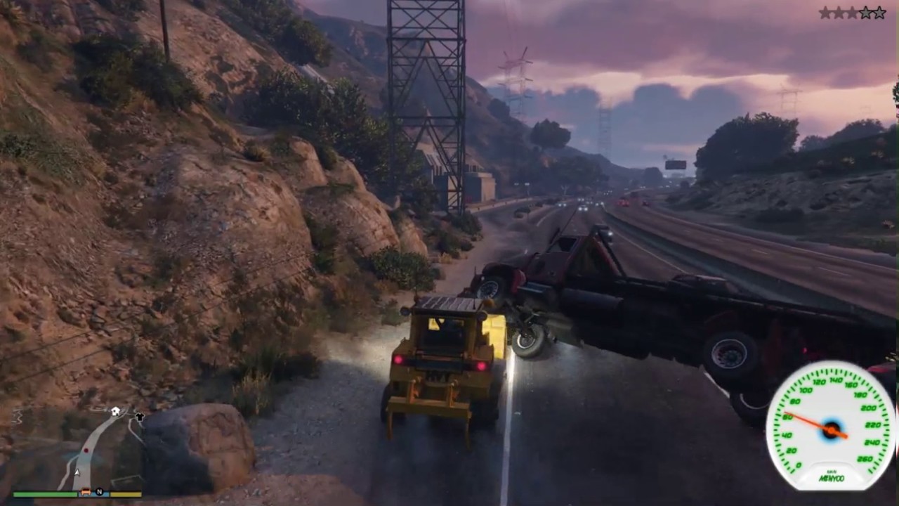 Máy ủi mod 400 mã lực (mod speed ) mod tốc độ - YouTube