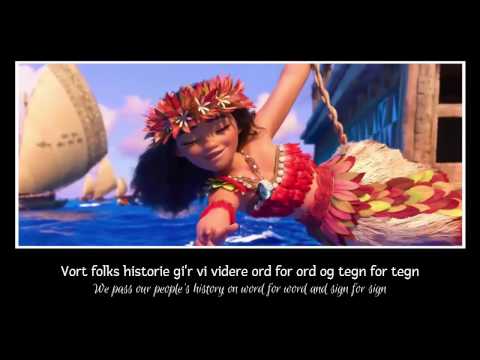Moana // Vaiana - We know the way reprise (Danish S+T)