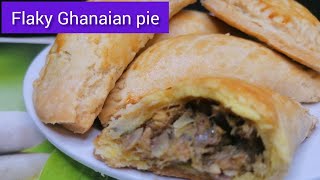 Most Delicious Ghana Tuna Pie // Flaky Meat Pie