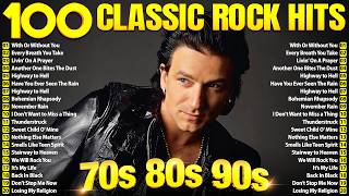 U2, Metallica, Queen, Nirvana, Guns N Roses, Bon Jovi, ACDC 🎸 Best Classic Rock Songs 70s 80s 90s