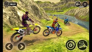 Uphill Offroad Superhero Motorcycle Racing Rush (By Gamatar) Android Gameplay HD screenshot 1