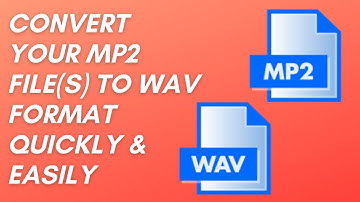 How to Convert MP2 to WAV quickly & easily - Beginner