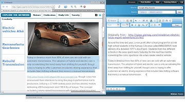 CurationSoft.com - Building A Post Using Article Snippets