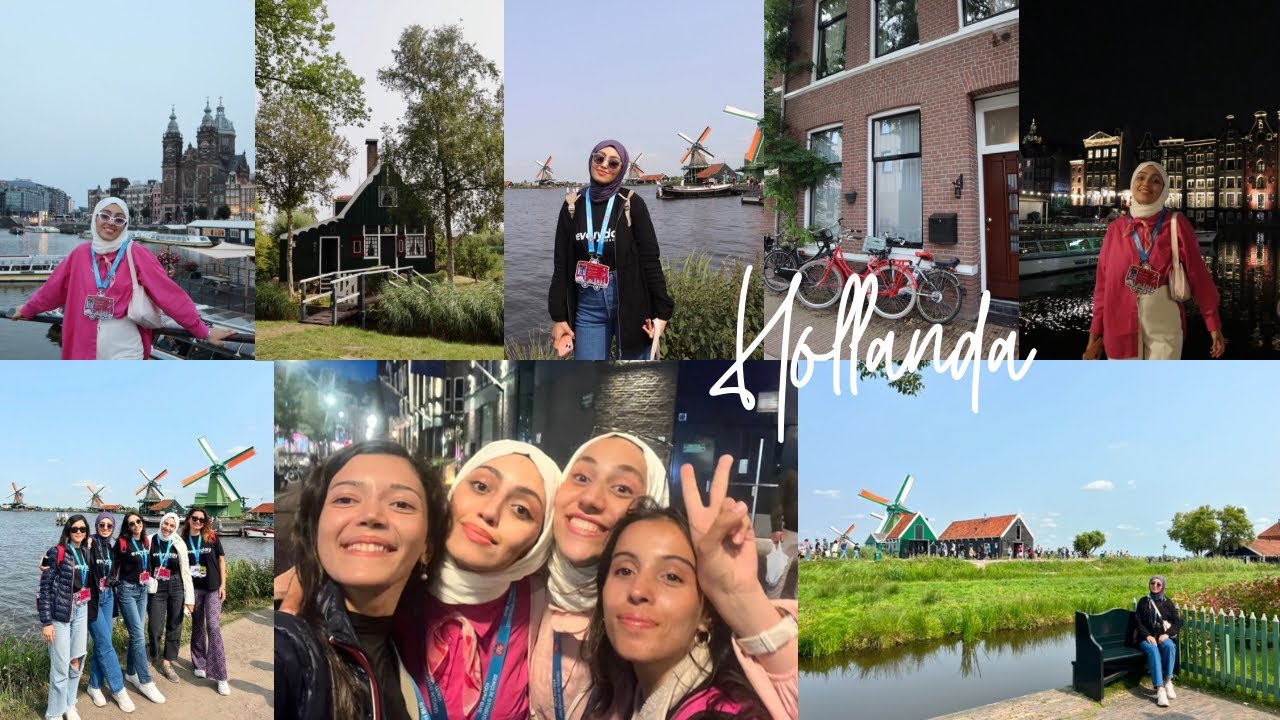 Hollanda vlog || Amsterdam Zaandam ve biraz da Roma 🗺️