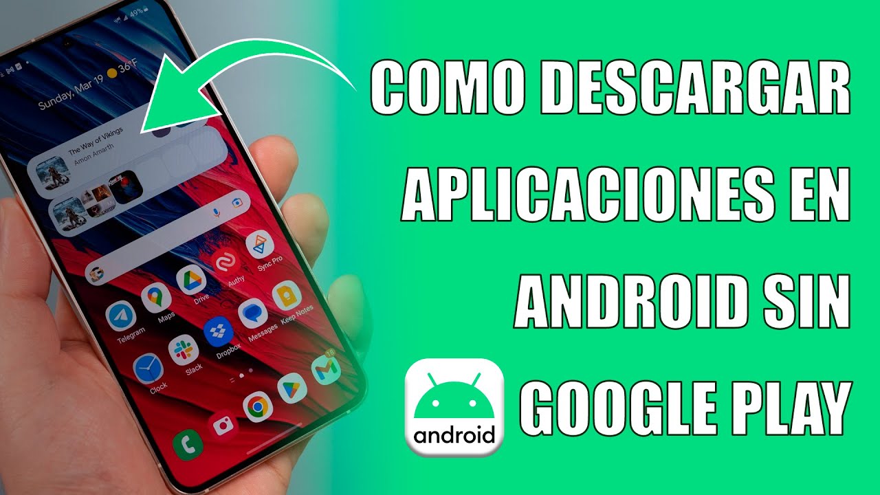 Como descargar aplicaciones en Android sin Google Play - YouTube