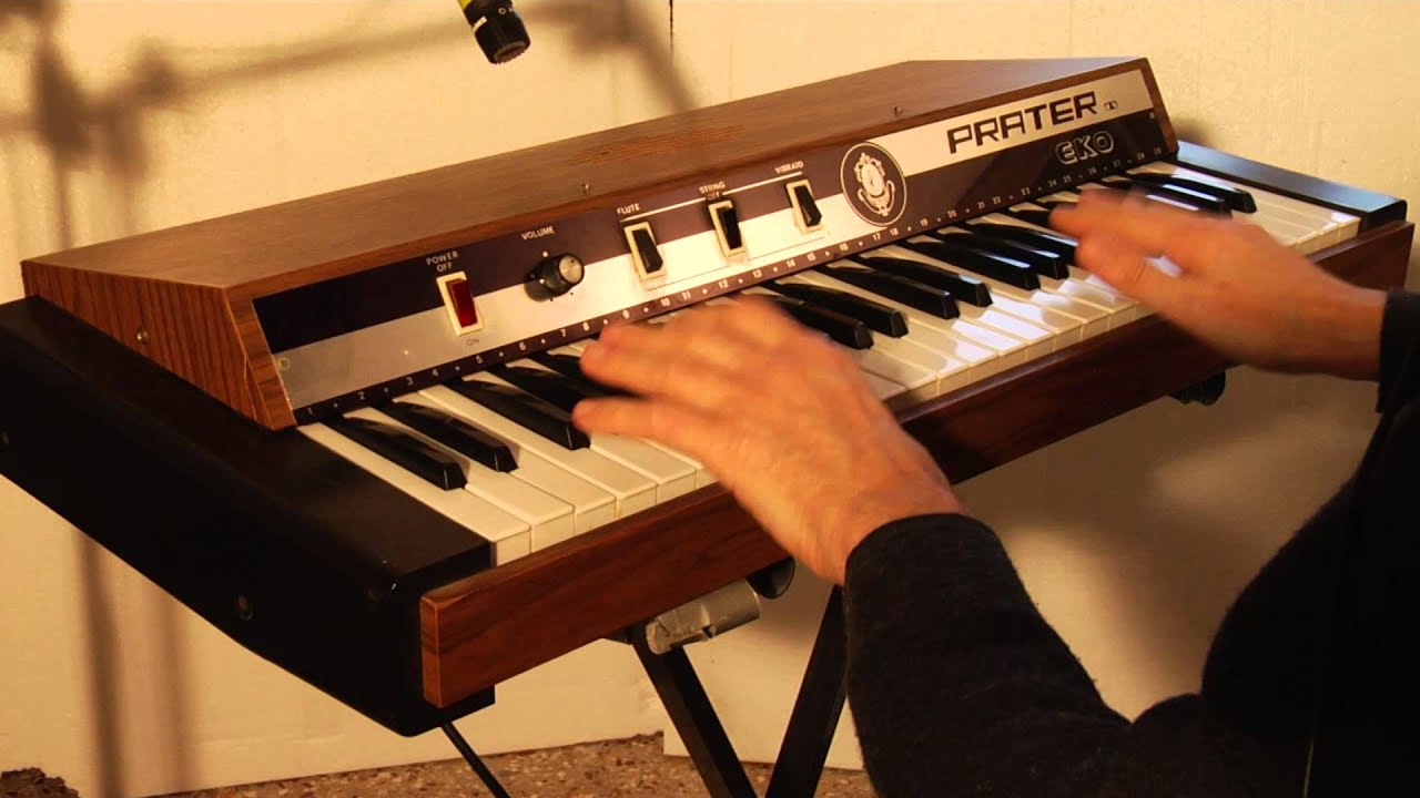 EKO Prater T portable electric organ YouTube