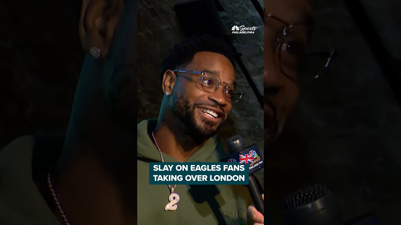 Darius Slay on Eagles fans taking over London, state of the team moving forward